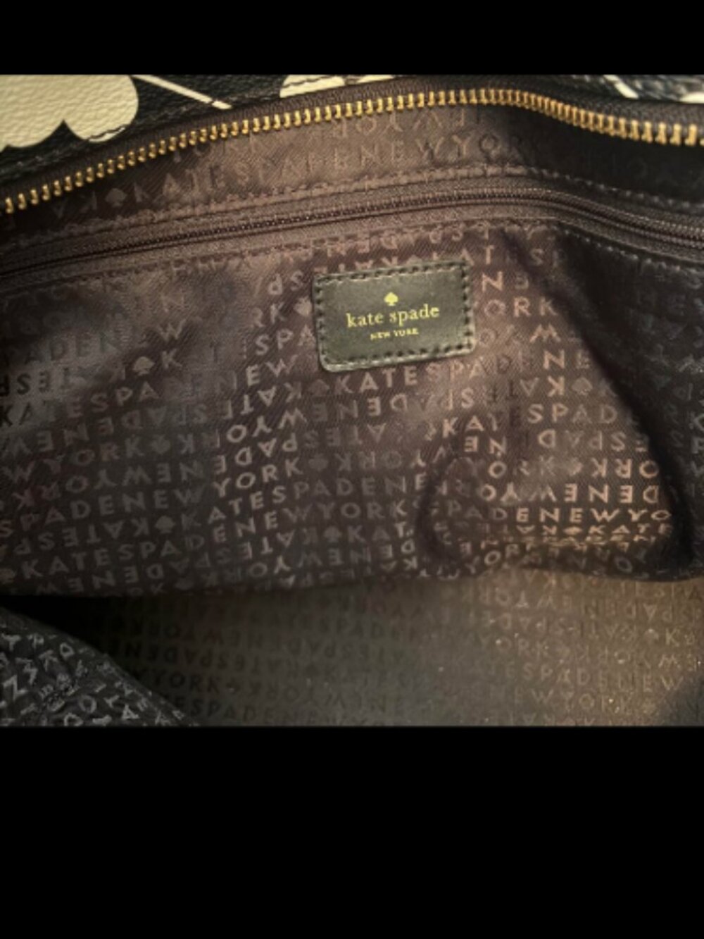 Kate Spade Grant Street Vinyl Floral Jules Tote - Picture 5 of 7
